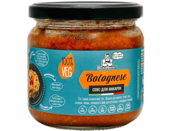 Соус для макарон с тофу и овощами "Болоньезе", 340г (ВеганИваныч)