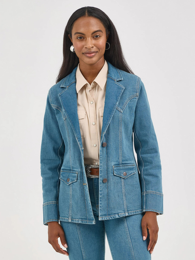 Пиджак Wrangler® Women's Denim Blazer