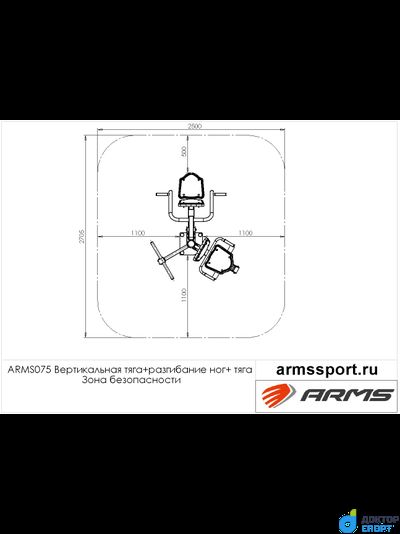 Вертикальная тяга + разгибание ног + тяга