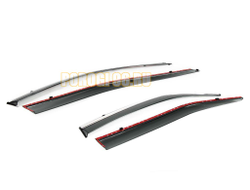 Дефлектор окон с молдингом для Toyota Camry 2014-2018