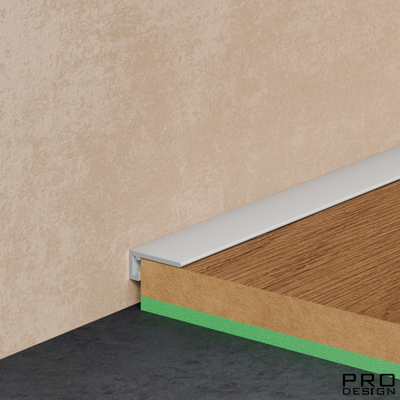 Щелевой плинтус PRO DESIGN MINI 7067 RAL 9003 белый