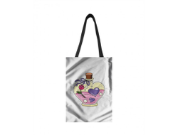 Сумка-шоппер вертикальная #12 на День влюблённых, 14 февраля