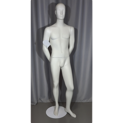 Стильный мужской манекен в полный рост для витрин