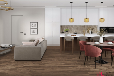 SPC ламинат Damy Floor Family Орех Американский / American Walnut 0036-3