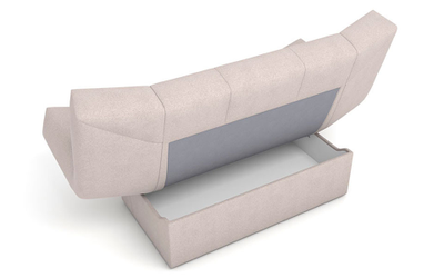 ДВУСПАЛЬНЫЙ РАСКЛАДНОЙ КЛИК-КЛЯК ПРУЖИННЫЙ ДИВАН ДИЖОН, МЕТАЛЛОСКЕЛЕТ, С ЯЩИКОМ И СЪЕМНЫМ ЧЕХЛОМ НЕДОРОГО