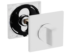 Дверной фиксатор WC белая OL-C Matte White