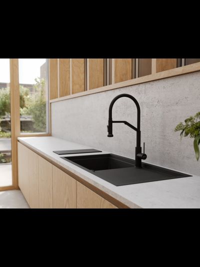 Смеситель OMOIKIRI MAKKARI 2 PLUS-SB GM-BL