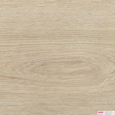 Декор ламината Haro Tritty 100 Дуб Элеганза Кремово-Белый 541475 структура