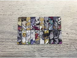 Виниловый мягкий магнит Андертейл, Undertale №4