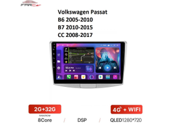 Штатная магнитола FarCar для Volkswagen Passat B7 2010-2015, B6 2005-2010, CC 2008-2017 на Android 12