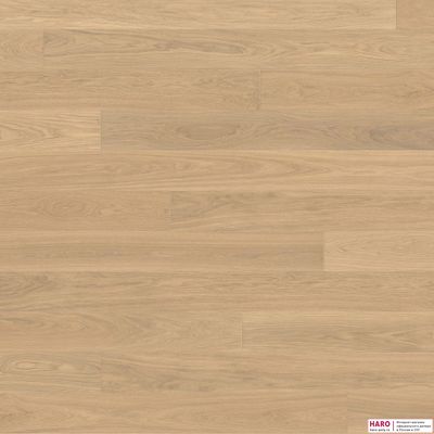 Декор паркетной доски Haro Дуб Пуро Белый Эксклюзив 531679  фронт