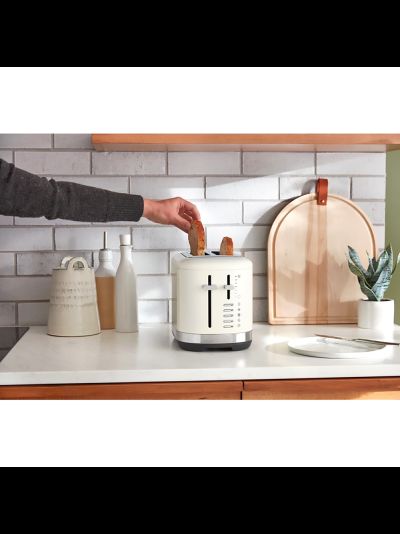 Тостер KitchenAid на 2 хлебца, фарфорово-белый, 5KMT2109EPL