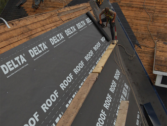 DELTA®-ROOF подкладочный ковёр под битумную плитку