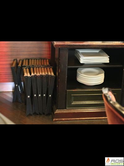 Подставка для сумок "Тёмный венге"