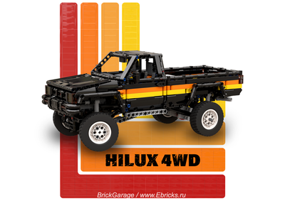 TH12 TOYOTA Hilux Single cab БЕЛАЯ КАБИНА+КУЗОВ - Инструкция по сборке PDF, n/a (TH12)