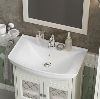 Мебель для ванной Opadiris Омега 65 слоновая кость