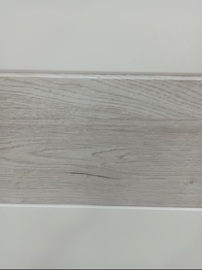 НЕФРИТ-1. БЕЛАЯ ЭМАЛЬ С ГОРИЗОНТАЛЬНОЙ ВСТАВКОЙ И НАЛИЧНИКАМИ в ЦВЕТЕ РУСТИК СЕРЫЙ