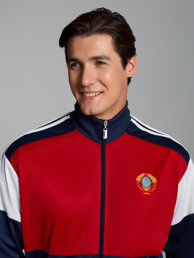 Спортивный костюм мужской с символикой  СССР SKM-L-016