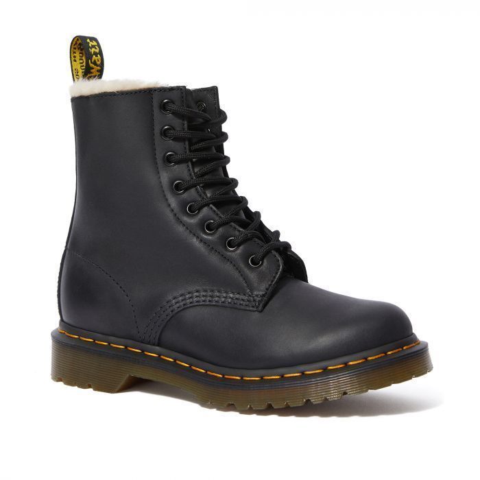 Dr. Martens 1460 Serena Black Burnished Wyoming 