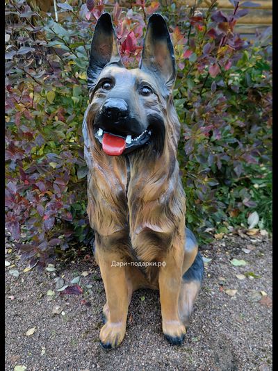 ОВЧАРКА 89*56см  8кг  полистоун Россия  7612/012292*