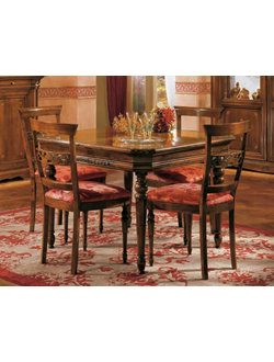 СТОЛ ОБЕДЕННЫЙ STORIS BV717 (L120/170*P120*H80) VACCARI GIOVANNI