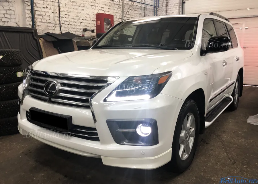 Рестайлинг Lexus LX 570 25th ANNIVERSARY 2008-2015