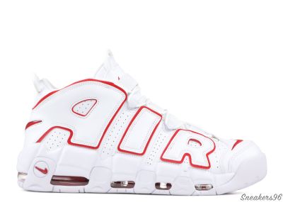 Nike Air More Uptempo 96 White/Red 2018 купить