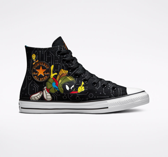 Кеды Converse x FAB LAB: Gorillaz высокие бежевые