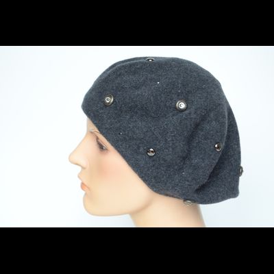 Vizio Италия берет 3633 фетровый антрацит