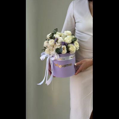 Цветочная композиция цветов на 8 марта № 741