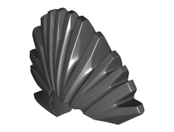 Minifigure, Hair Mohawk, Black (93563 / 6035206 / 6101834 / 6330276)