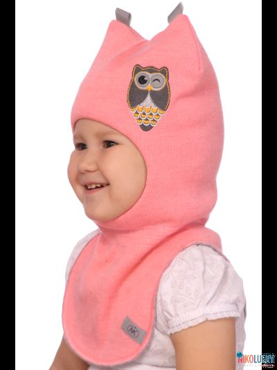 Шапка-шлем  18101-08, цвет розовый р. 52-54