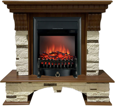 Электрокамин Турин NT M1 с очагом Fobos