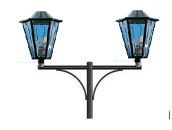 Кронштейн парковый К-31.2 2х головый