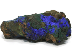 Азурит, Малахит, Азуромалахит, коллекционный образец, Россия (195*120*75 мм, 2137 г) №20638