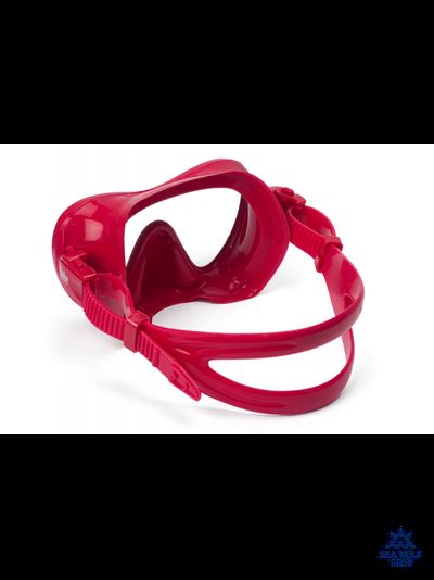 Маска для дайвинга с трубкой Scuba Brothers Flipper Red, комплект