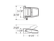 Автоматический выключатель Attwood Float Switch 4202-1 12/24 В 12/6 А без защитного кожуха