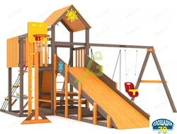 Всесезонная площадка IgraGrad С с балконом мод.1 SF