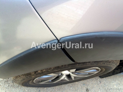 Расширители колесных арок OE-style, TOYOTA HILUX Revo, 2015-н.в.