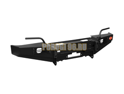 Передний силовой бампер серии Трофи на Land Rover Defender I 1983-2016 (02.212.13)