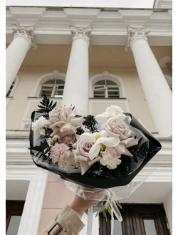 Букет "Чёрная жемчужина"