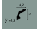 Карниз C322 - 5*4,2*200см