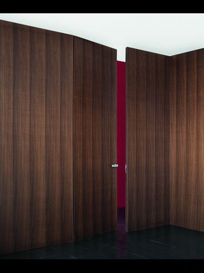 Комплект скрытой двери Pro DESIGN Reverse EGGER (дверь-невидимка в декоре ЛДСП EGGER) внутреннего открывания 2100 мм