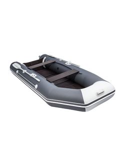 Моторная лодка АКВА 3200 Слань-книжка киль графит / светло-серый (320 см.)