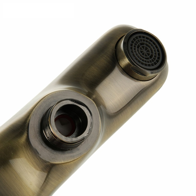 Смеситель для ванны однорычажный,переключатель в корпусе, Латунь, Бронза, Accoona A6316C