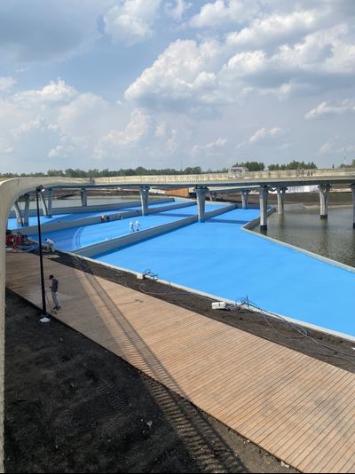 Гидроизоляция бассейна полимочевиной