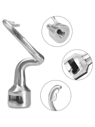 Крюк-мешалка из нержавеющей стали с каплей для чаши 5KSM5THD  KitchenAid