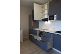 Кухня графит софт