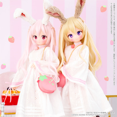 Кукла 1/3 stj x Iris Collect petit Urara -Fluffy strawberry bunny- Strawberry Milk ver.