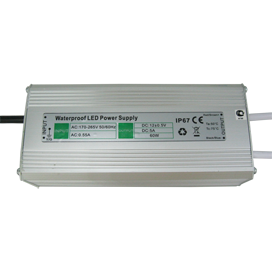 Блок питания для светодиодных лент Ecola 60W 220V-12V IP67 179х71х43 B7L060ESB